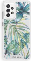 Selencia Zarya Fashion Extra Beschermende Backcover Samsung Galaxy A72 - Green Jungle Leaves