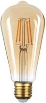 E27 LED filament dimbaar 6W ST64 Edison lamp - Warm wit licht - Verre - SILUMEN