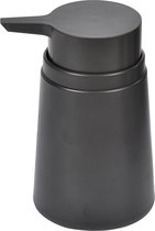Silumen Zeepdispenser - Kunststof - Zwart - 290 ml - Makkelijk Bij te Vullen - Zeephouder