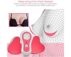 Elektrische Borstvergroting Massage Apparaat - Borst Acupressuur & Magneet Therapie - Anti Borstverslapping - Voor Vrouwen - Effectieve Oplossing voor Borstvergroting