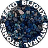 Fako Bijoux® - Pieces Natuursteen - Natuursteen Chips - Pieces Irregular Natuursteen Séparation In Box - 5-8mm - 60-70 Grammes - Lapis Lazuli