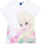 Disney Frozen Elsa Wit 116 cm 6 jaar katoen