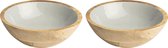 Schaal Ø 20cm 'Mango Enamel' - set 2 stuks