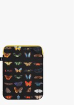 LOQI National Geographic - Laptophoes print vlinders - gerecyclede laptophoes - Laptopsleeve vlinders