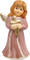 Goebel® - Kerst | Decoratief figuur "Gods zegening roze" | Engel, 8cm