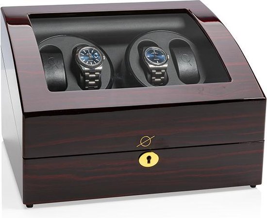 Watchwinder voor 4 + 6 horloges - horlogewinder - watchwinders - Horlogebox