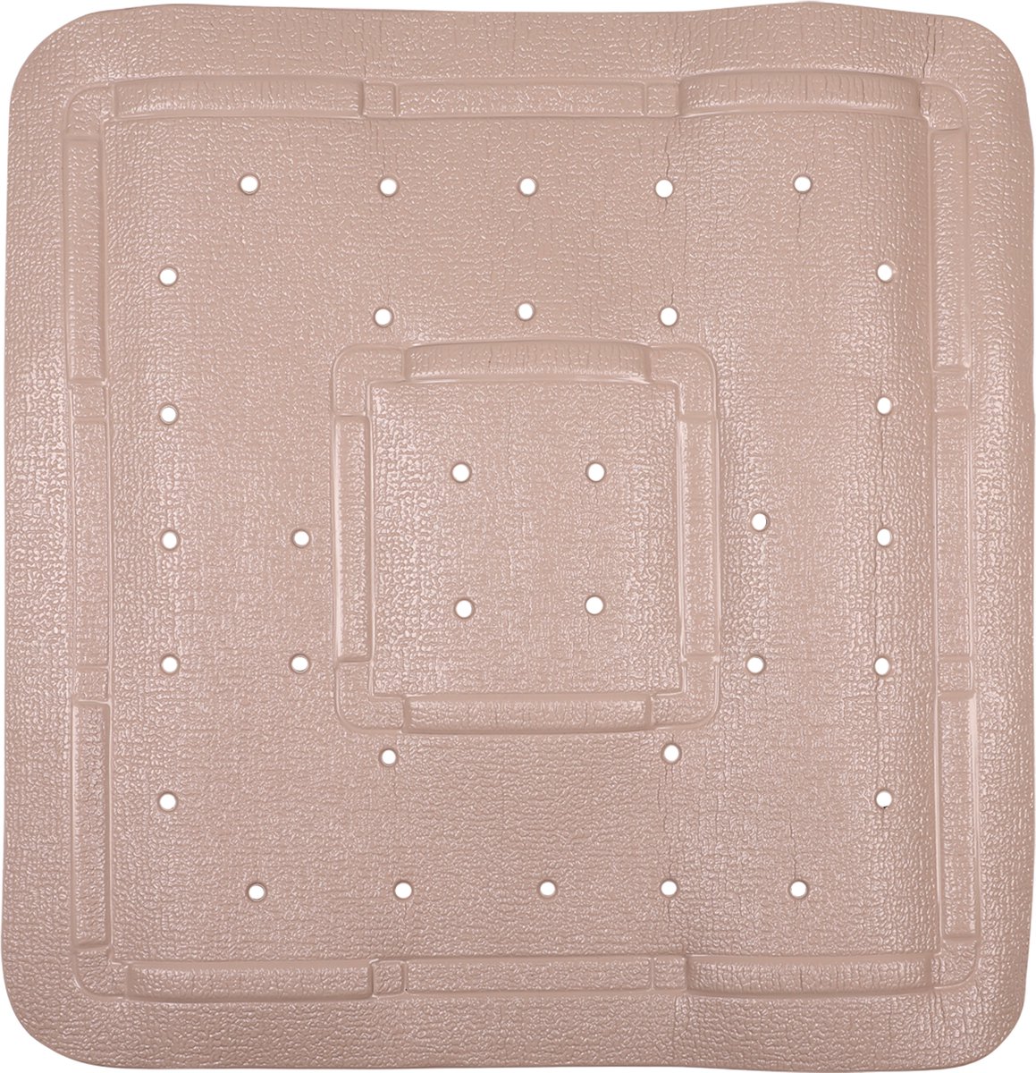 Differnz Tutus Anti-slip inlegmat Douche 55x55cm Taupe