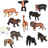 Jumbo Jungle Animal Set - Wilde Dieren Set