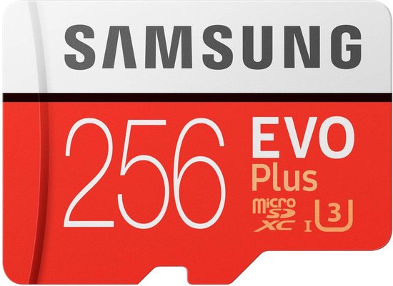 Samsung EVO Plus MicroSDXC 256 GB - Versie 2020
