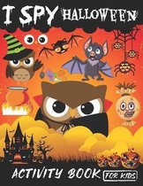 I Spy Halloween Activity Book For Kids