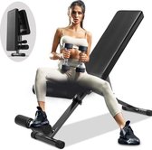 EXF - Halterbank - Zwart - 8 Posities - 13.5kg