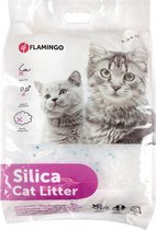 Flamingo Kattenbakvulling Silica Medium 17L