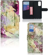 Foto hoesje Samsung Galaxy A32 4G | A32 5G Enterprise Editie Telefoonhoesje Letter Painting