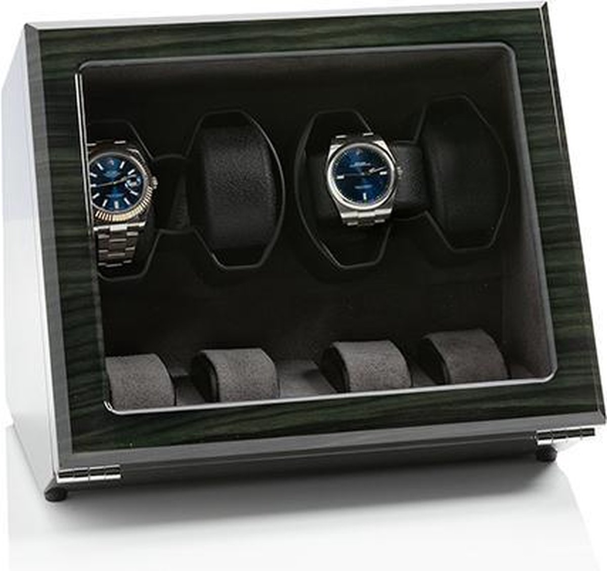 Watchwinder voor 4 + 4 horloges - Horlogeopwinder - Watchbox