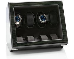 Watchwinder voor 4 + 4 horloges - Horlogeopwinder - Watchbox