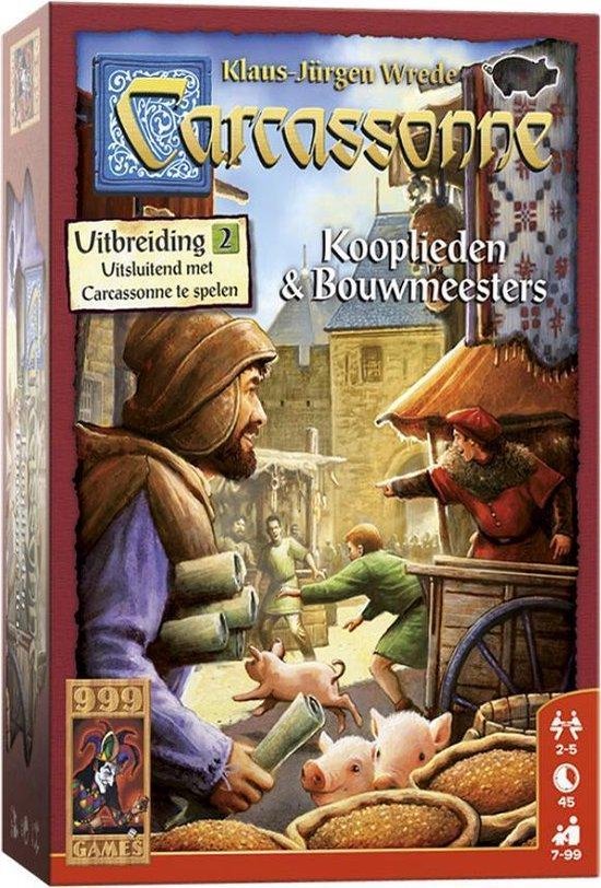 Thumbnail van een extra afbeelding van het spel 999 games Carcassonne Kooplieden & Bouwmeesters