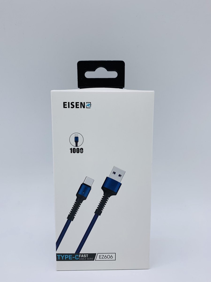 Eisenz USB-C Data- en Laadkabel 1 Meter - 2A Snellader Kabel - Fast en  Quick Charge