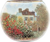 Goebel® - Claude Monet | Vaas "Het kunstenaarshuis" | Kunst, glas, 35cm, Artis Orbis