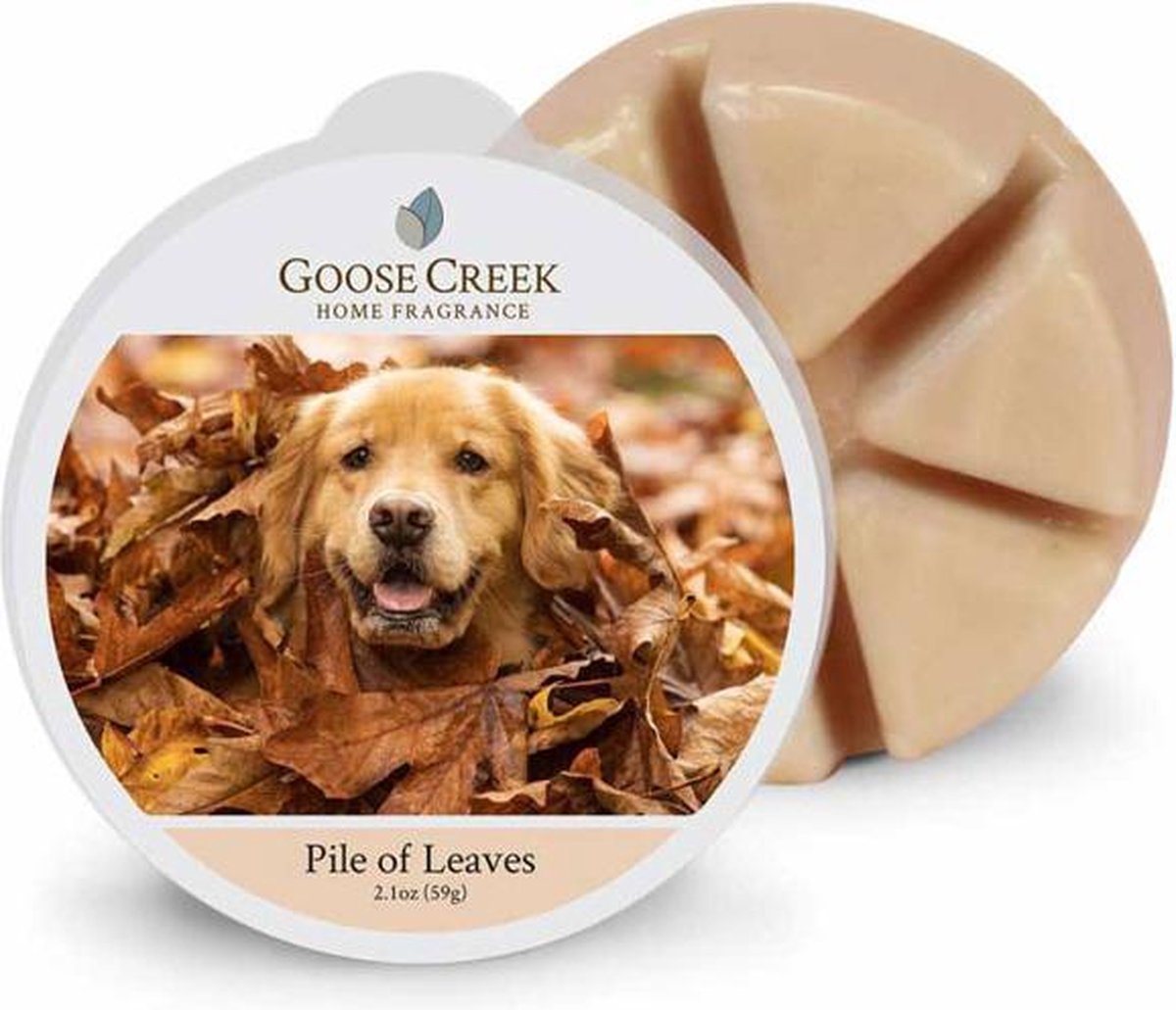 Goose creek pile of leaves wax melts
