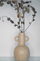 Rose | Aladay Interiors | Vaas | Aardewerk | Terracotta | Creme | Naturel