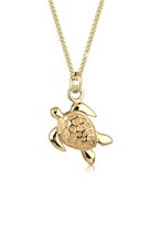 Elli Ladies Collier Armure Collier Tortue Pendentif Sun Argent 925