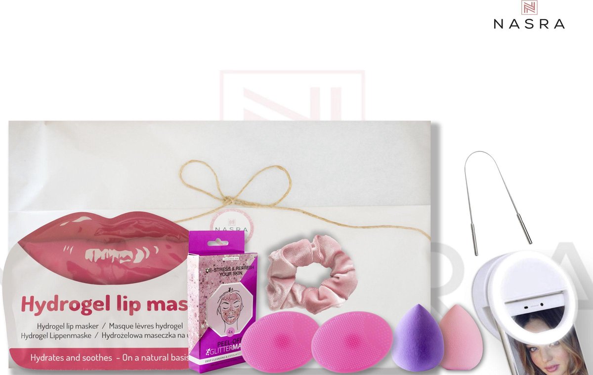 Nasra- Pink Purple Beauty Set- Geschenkset- Luxe Giftset
