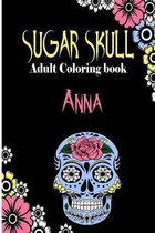 Anna Sugar Skull, Adult Coloring Book