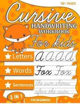 Cursive Handwriting Workbook For Kids Beginners