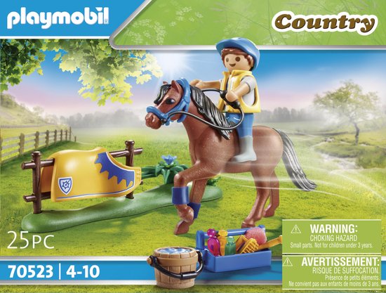 PLAYMOBIL Country  Grande ferme avec silo et animaux - 70132