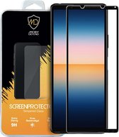 Sony Xperia 10 III screenprotector - MobyDefend gehard glas screensaver - Zwarte randen - Screen Protector - Glasplaatje Geschikt Voor: Sony Xperia 10 III