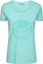 Regatta T-shirt Filandra Iv Dames Katoen Lichtgroen 42