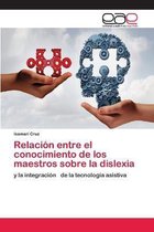 Relacion entre el conocimiento de los maestros sobre la dislexia