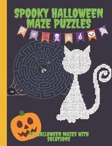 Spooky Halloween Maze Puzzles