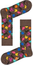 Happy Socks - Herfst - Fall - Bladeren - Bruin - Maat 41-46