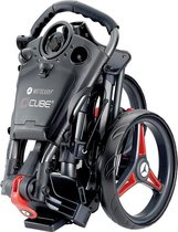 MOTOCADDY CUBE PUSH TROLLEY - Red - golf trolley 3 wielen - golfkar - trolley - golf accesoires