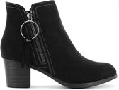 Skechers Taxi - Single Ladies - Dames Laarzenetten Zwart 44640-BBK - Maat EU 36.5 UK 3.5