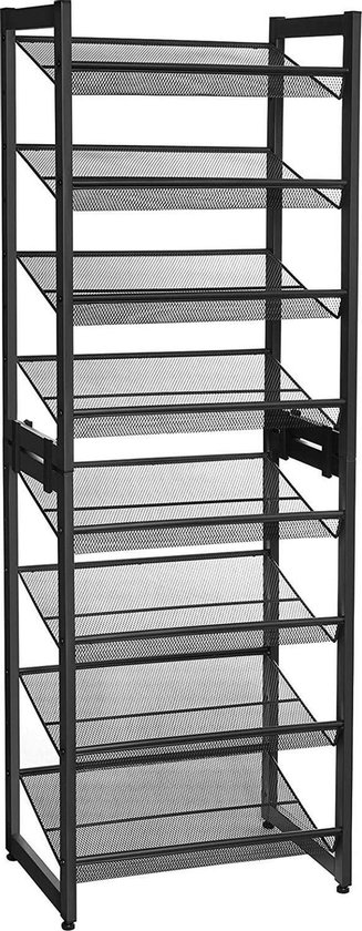 SONGMICS LMR08B Schoenenrek met 8 niveaus