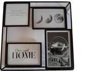 Fotolijst - Multi photo frame - 3D - metal / glass / MDF / Industrial