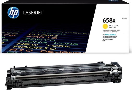 HP Toner jaune LaserJet 658X authentique grande capacité | bol.com