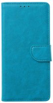 BixB Samsung A02s hoesje - Samsung Galaxy A02s hoesje - Book Case Wallet - Turquoise