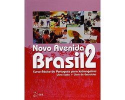 Omslag van Novo Avenida Brasil 2 livro texto/de exercícios + audio-cd