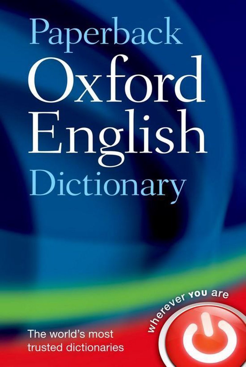 Oxford English Dictionary 9780199640942 Oxford
