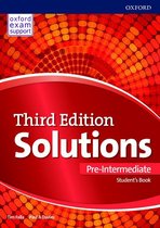 Solutions third edition - Pre-Int Student's book + online pr