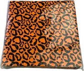 Servetten - Panter / Luipaard Print - Oranje / Zwart - 2 laags - 16 stuks