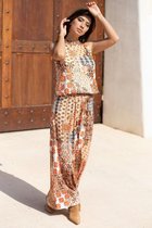 Chic by Lirette - Maxi rok Bohemian - XL - Oranje