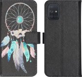 iMoshion Design Softcase Book Case Samsung Galaxy A71 hoesje - Dreamcatcher
