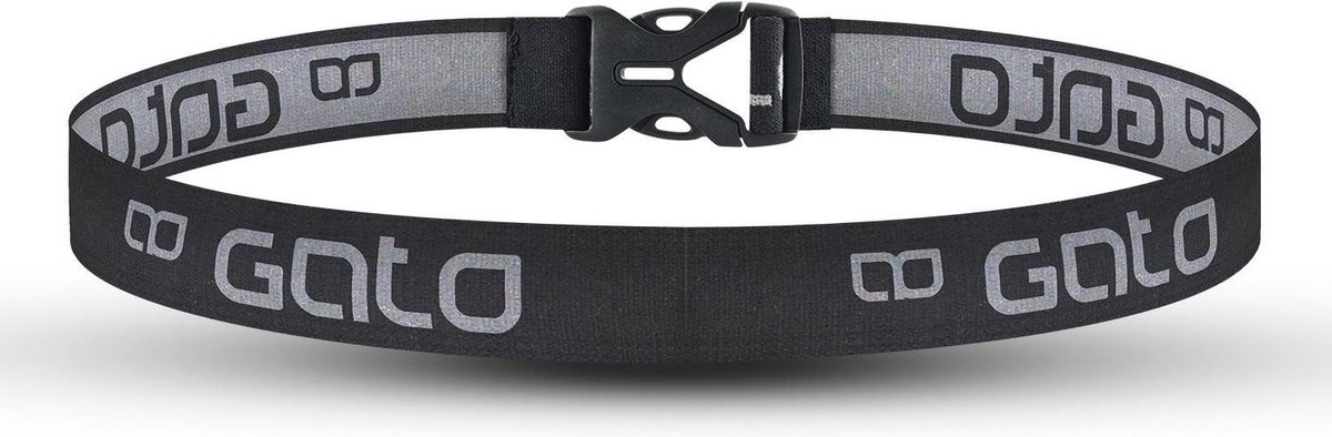 Gato Sports Sportriem Basic Polyester Zwart Maat One Size