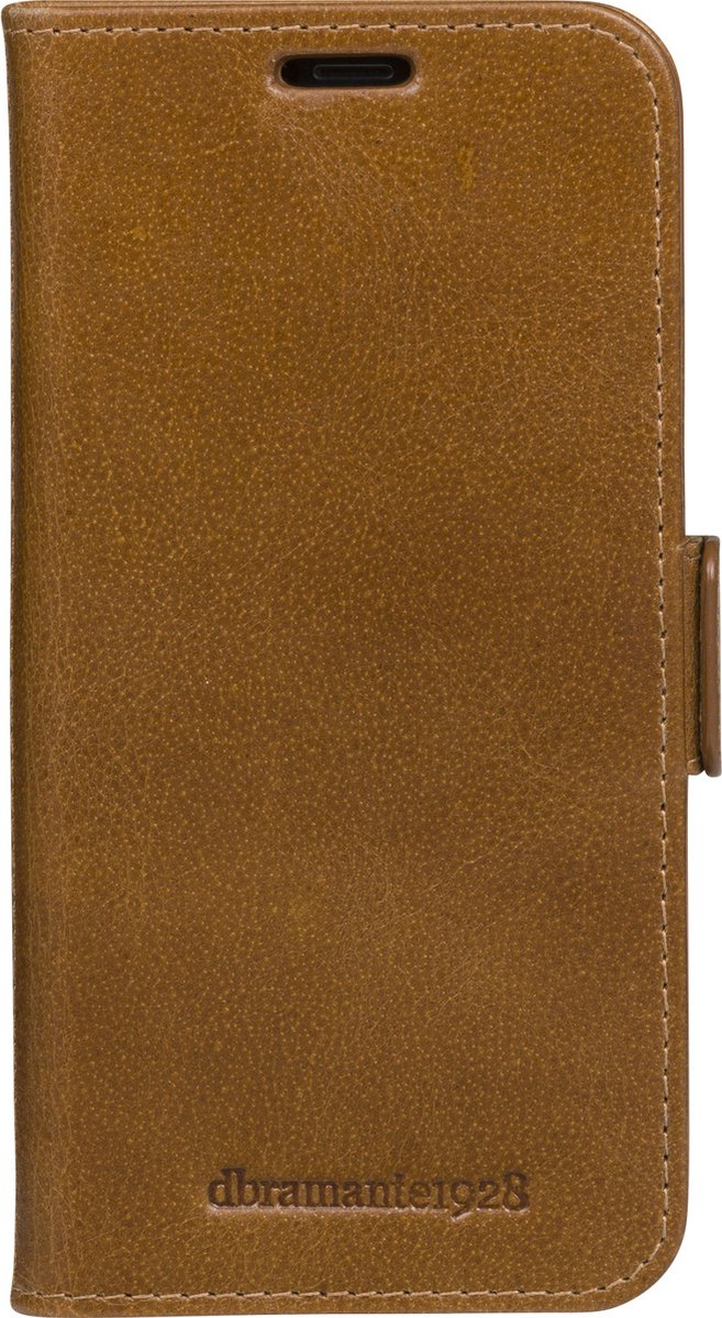iPhone 11 Pro Bookcase hoesje - dbramante1928 - Effen Cognac - Leer