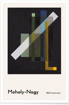 JUNIQE - Poster László Moholy-Nagy - Construction, 1924 -13x18 /Geel &