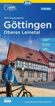 Regionalkarte- Göttingen / Oberen Leinetal Die Schönsten Radtouren cycling map